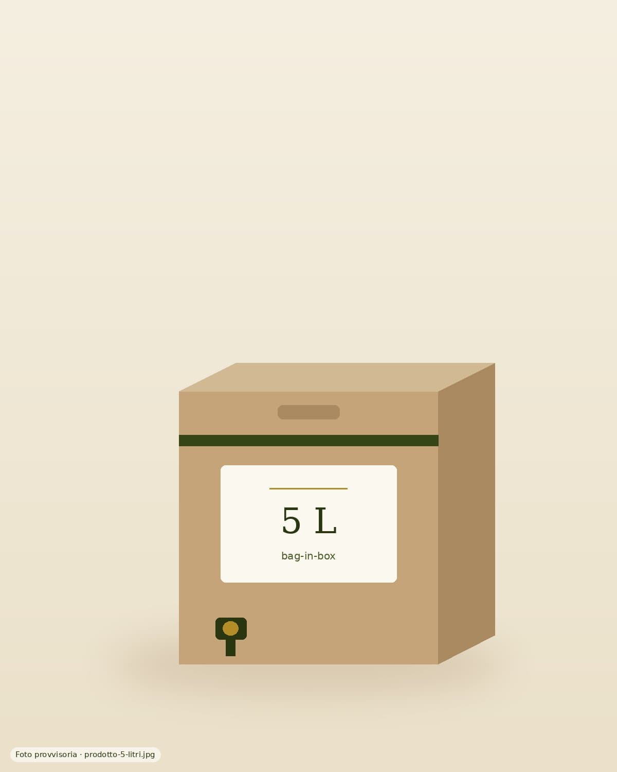 Oro di Giuseppina, olio extravergine di oliva Peranzana in bag-in-box da 5 litri